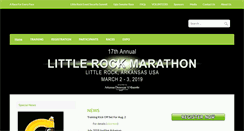 Desktop Screenshot of littlerockmarathon.com